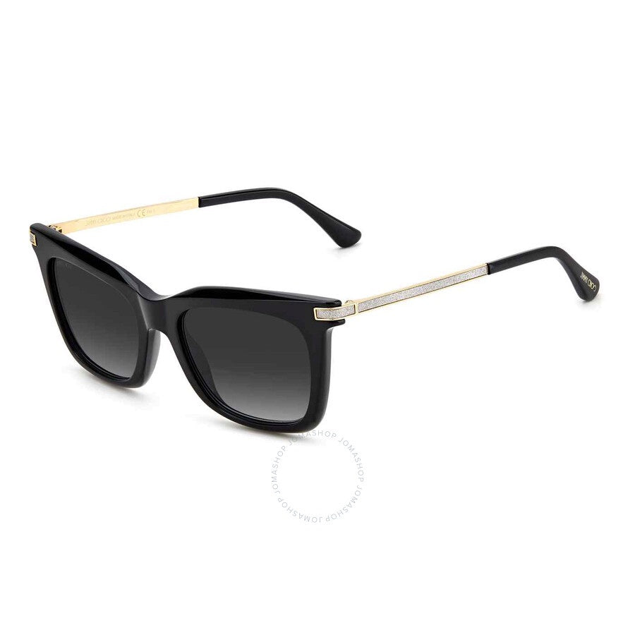 Jimmy Choo LYE/S 8079O Black Sunglasses - Black frame, Grey lens