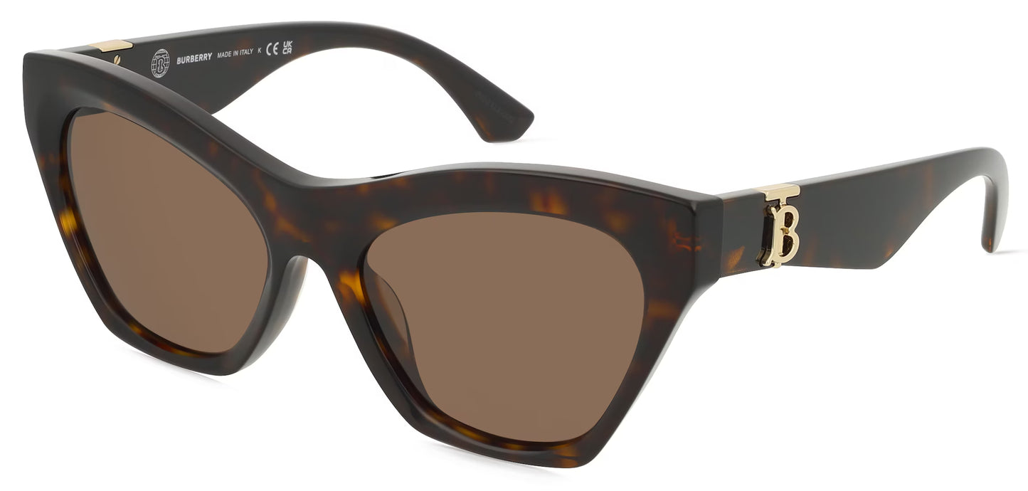 Burberry 0BE4420U 300273 Tortoise Shell Sunglasses - Brown / Tortoise frame, Brown lens