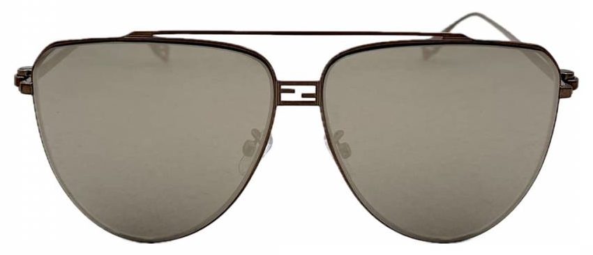 Fendi FE40122U 5945C Black Sunglasses - Black frame, Grey lens