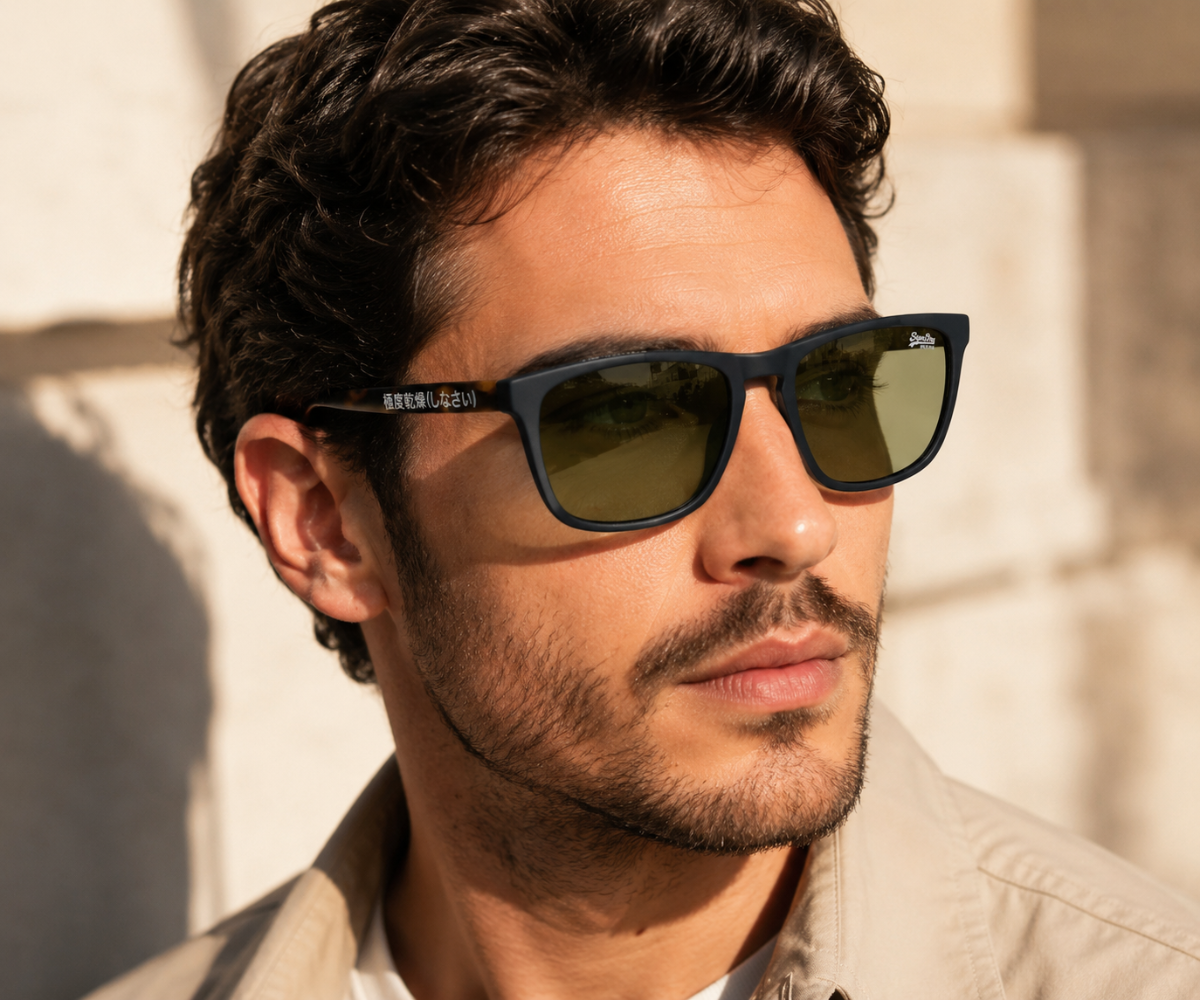 Superdry SDS-SHOCKWAVE-106 Blue Sunglasses - Offer