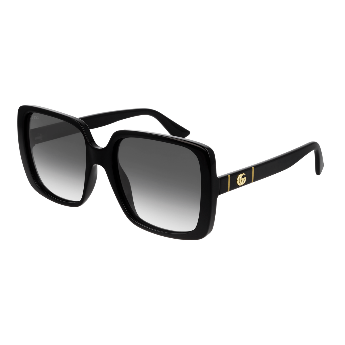 Gucci GG0632S 001 Black Sunglasses - Black frame, Grey lens