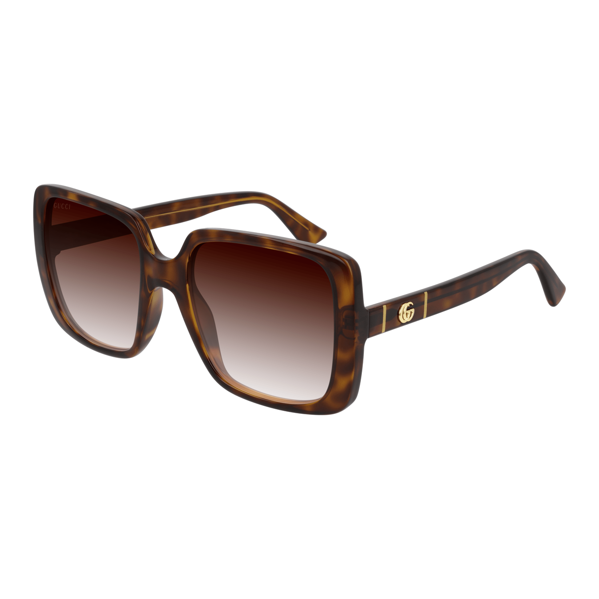 Gucci GG0632S 002 Havana Sunglasses - Brown / Tortoise frame, Brown lens