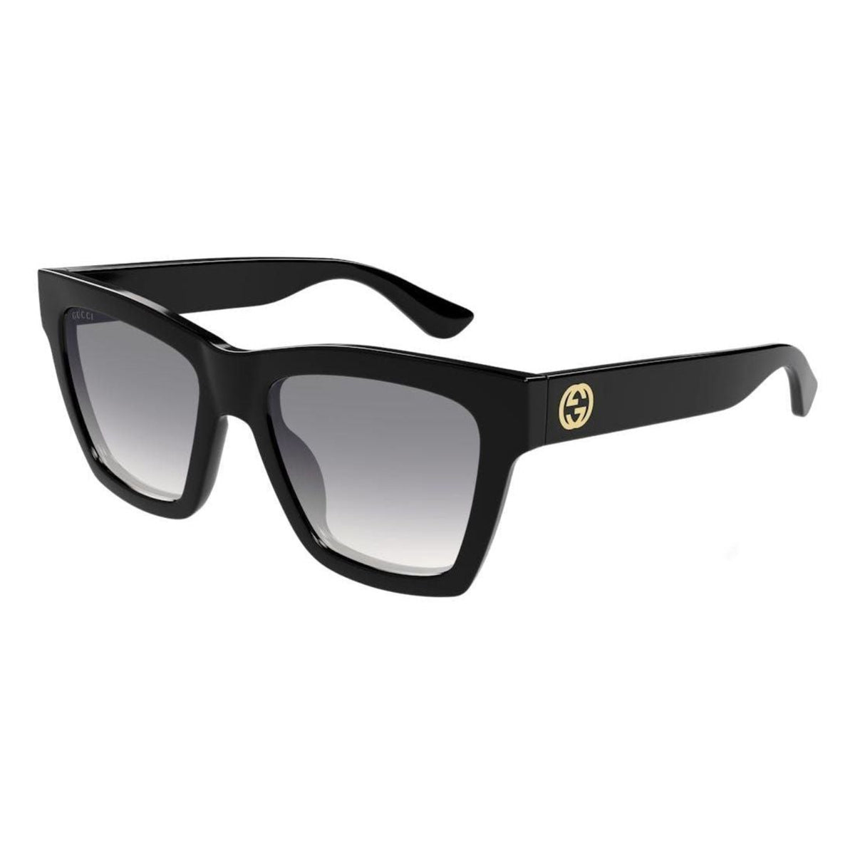 Gucci GG1714S 001 Black Sunglasses - Black frame, Grey lens