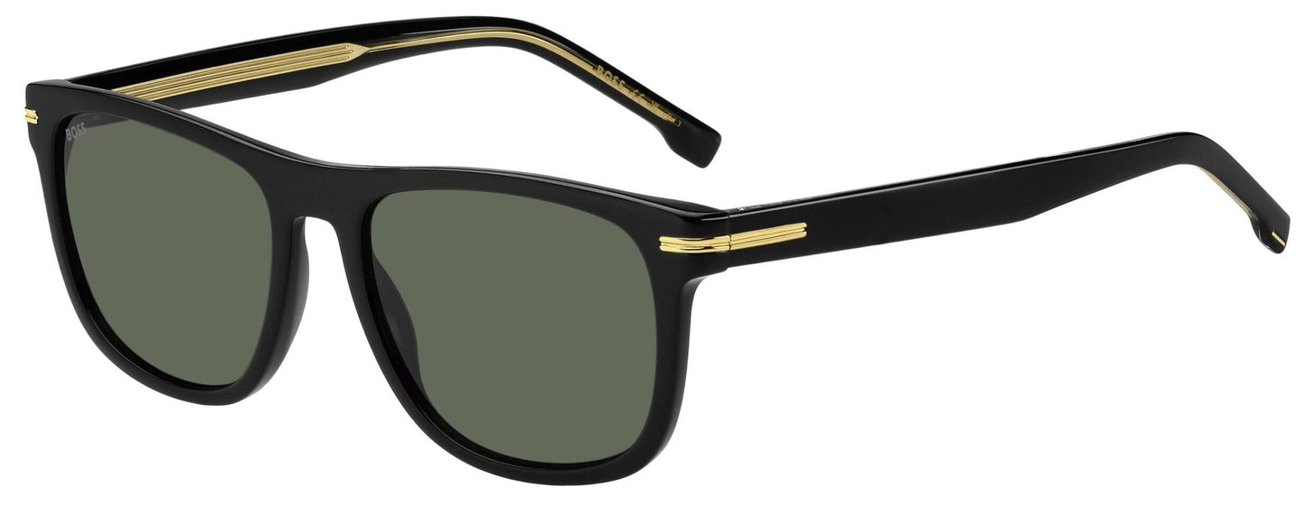 Hugo Boss BOSS 1626/S 807 Black Sunglasses - Black frame, Black lens