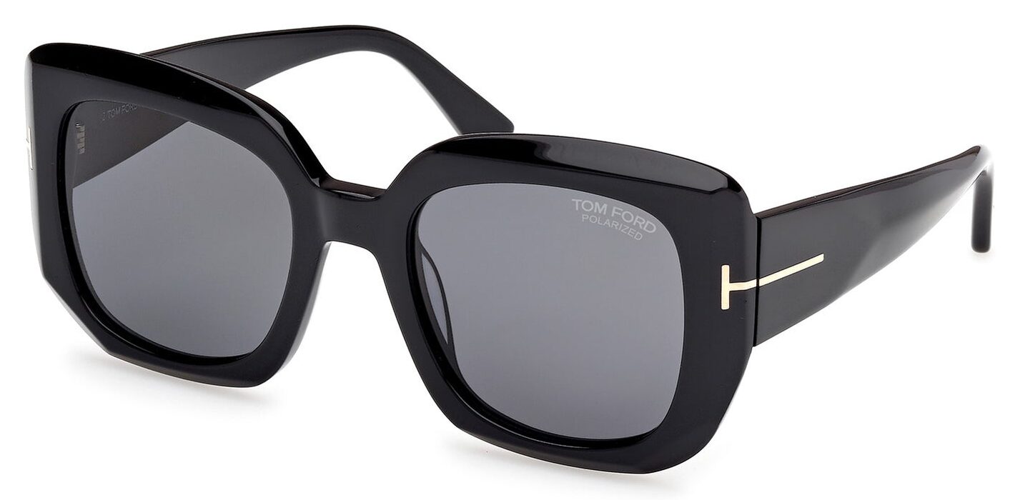 Tom Ford FT1220/S 01D Black Sunglasses - Black frame, Black lens