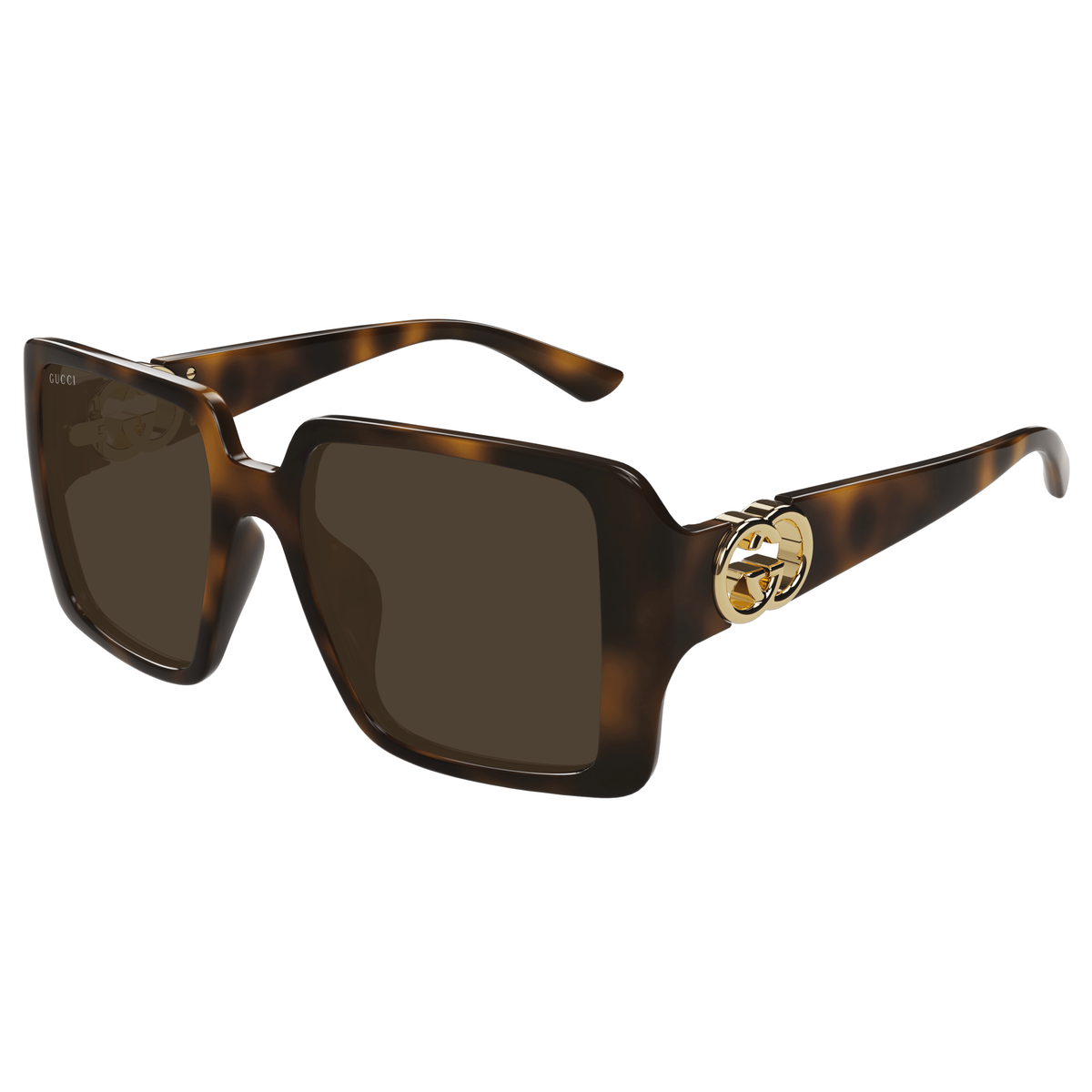 Gucci GG1692S 002 Havana Sunglasses - Brown / Tortoise frame, Brown Lens