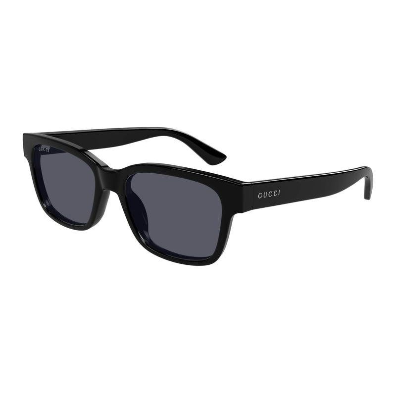Gucci GG1716S 001 Black Sunglasses - Black frame, Grey lens