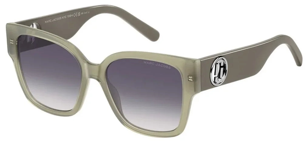 Marc Jacobs MARC 698/S 6CR Grey Sunglasses - Silver / Gunmetal frame, Grey lens