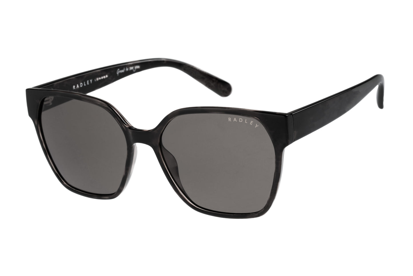 Radley 6528 104 Black Sunglasses - Black frame, Grey lens