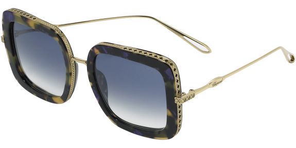 Chopard SCH261M 300X Havana, Gold Sunglasses
