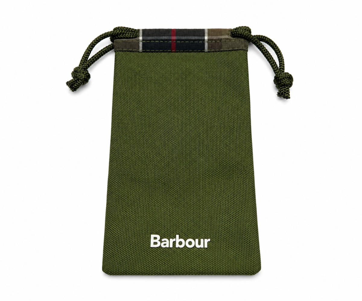 Barbour BA8112 C1 Silver Gun Metal Sunglasses