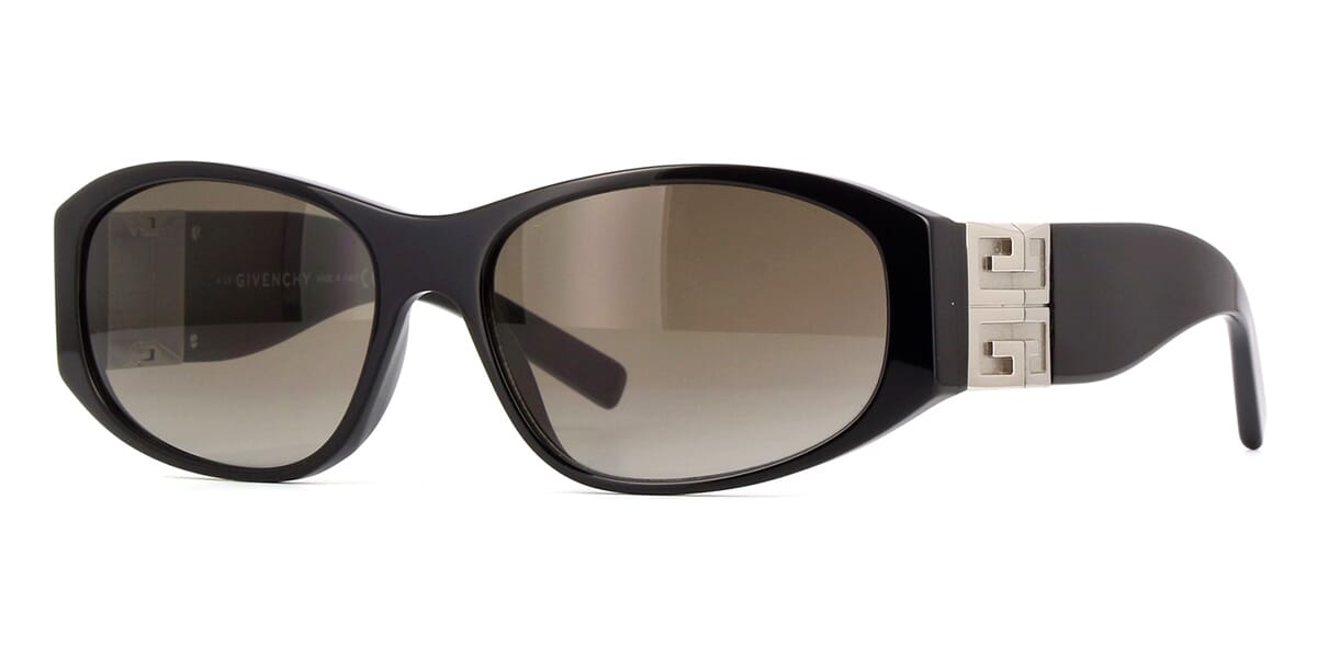 Givenchy GV40054I 5801B Black Sunglasses - Black frame, Brown lens