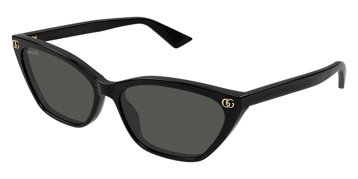 Gucci GG1815S 001 Black Sunglasses - Black frame, Grey lens