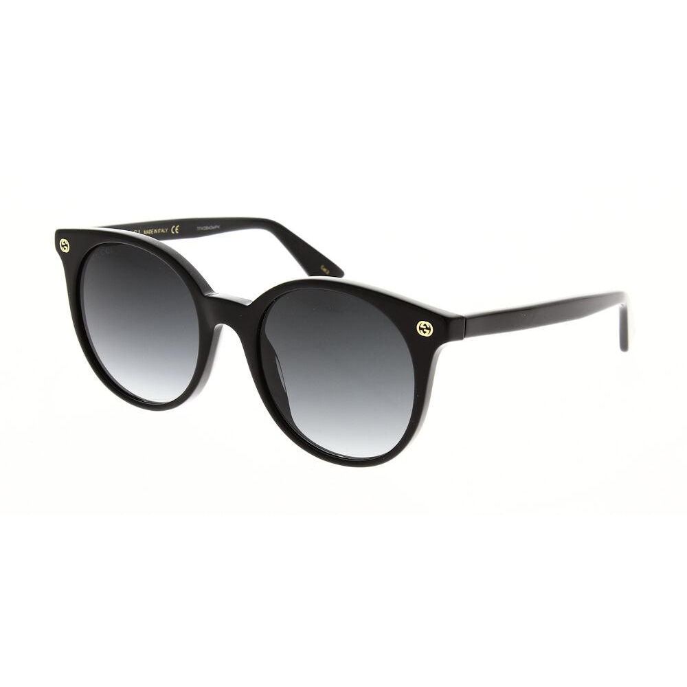 Gucci GG0091S 001 Black Sunglasses - Black frame, Grey Gradient lens