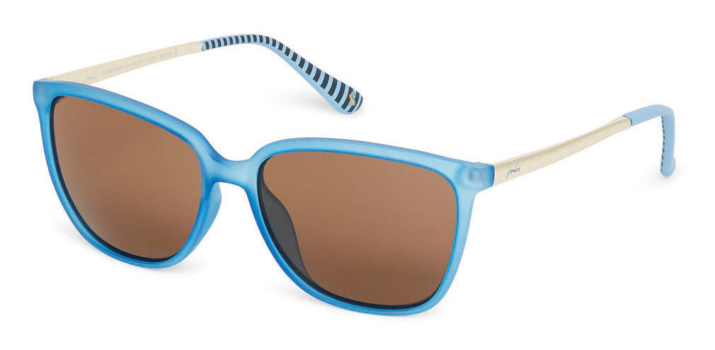 Joules JS7059 642 Blue Crystal Sunglasses - Blue frame, Brown lens