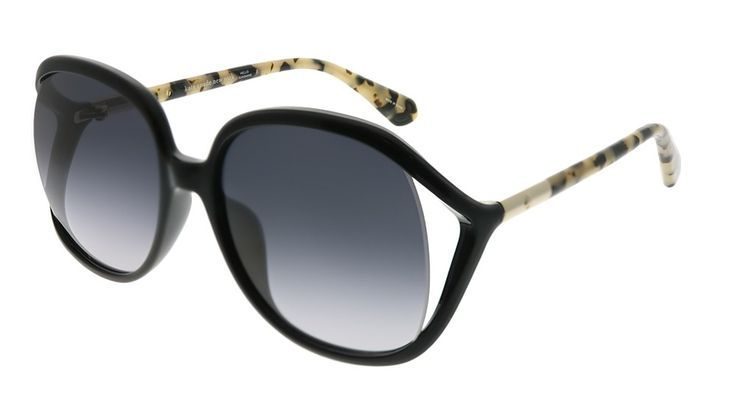 Kate Spade MACKENNA/S 807 BLACK Sunglasses - Black frame, Grey lens
