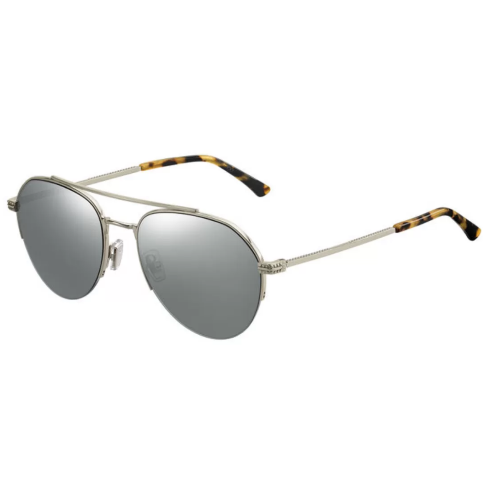 Jimmy Choo ILYA/S 3YG LIGHT GOLD Sunglasses - Gold frame, Silver Mirror lens
