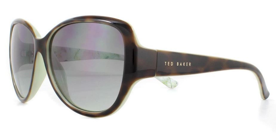 Ted Baker TB1394 112 59 Tortoise Sunglasses - Brown / Tortoise frame, Grey lens