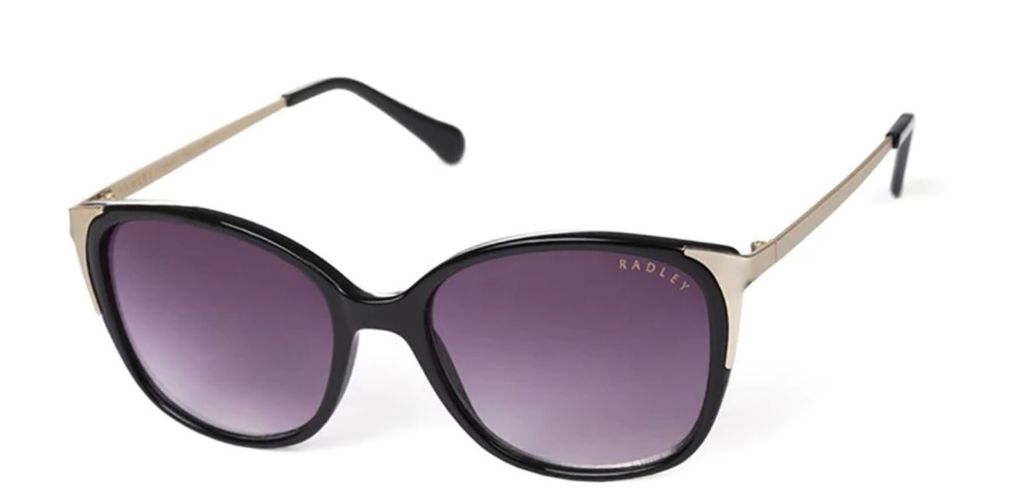 Radley Romala 104 Black Sunglasses - Black frame, Purple lens