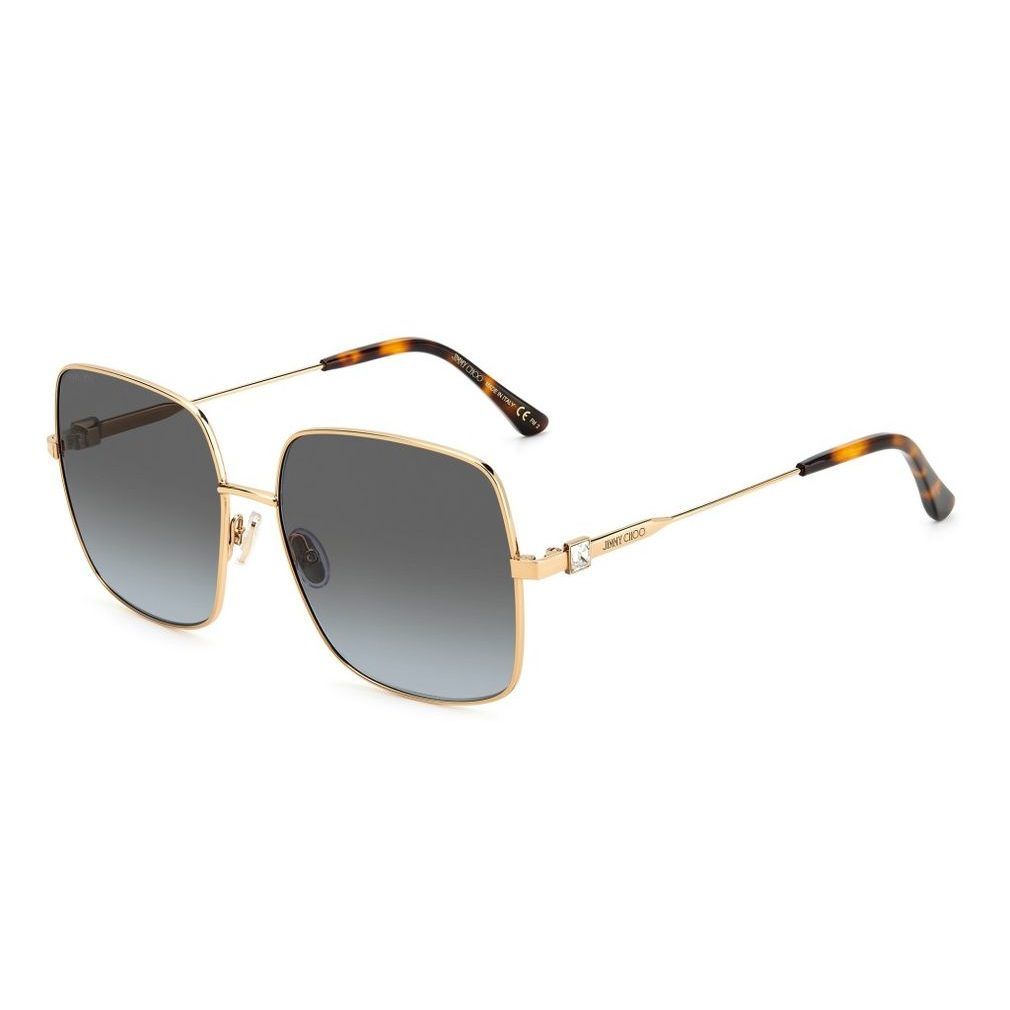 Jimmy Choo LILI/S 00058GB Rose Gold Sunglasses - Pink / Rose frame, Light Grey Gradient lens