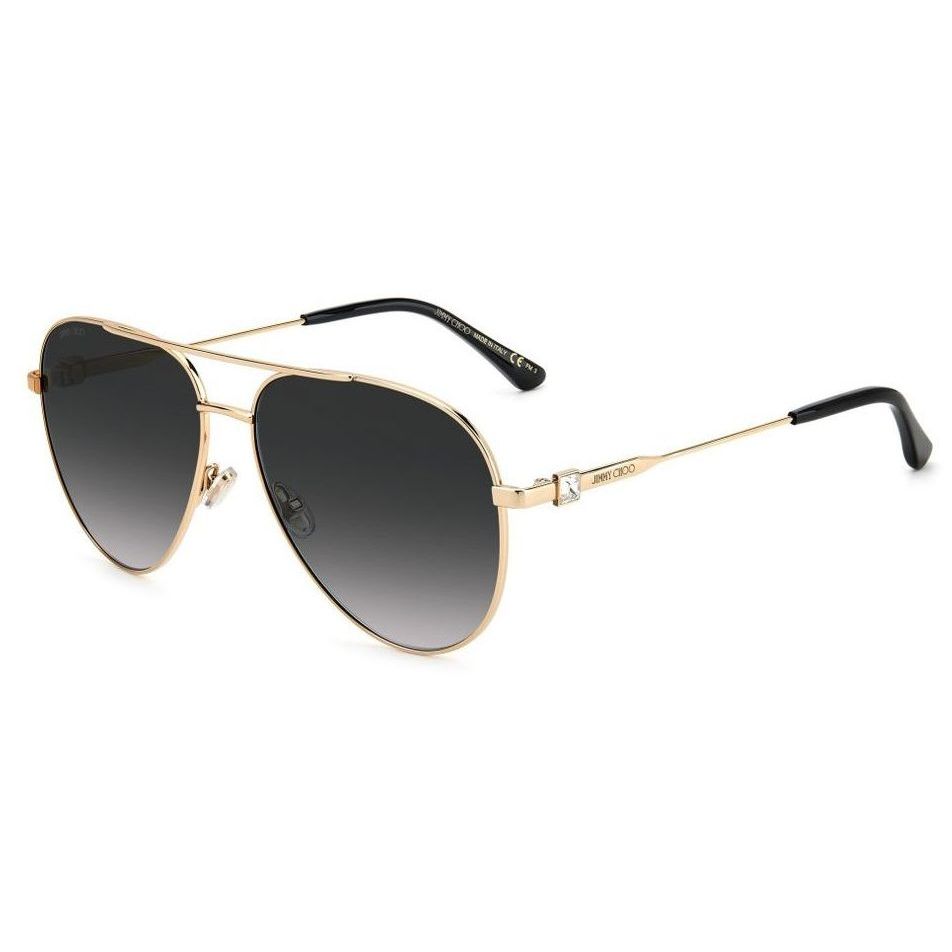 Jimmy Choo OLLY/S 2M2609O Gold Sunglasses - Gold frame, Grey Gradient lens
