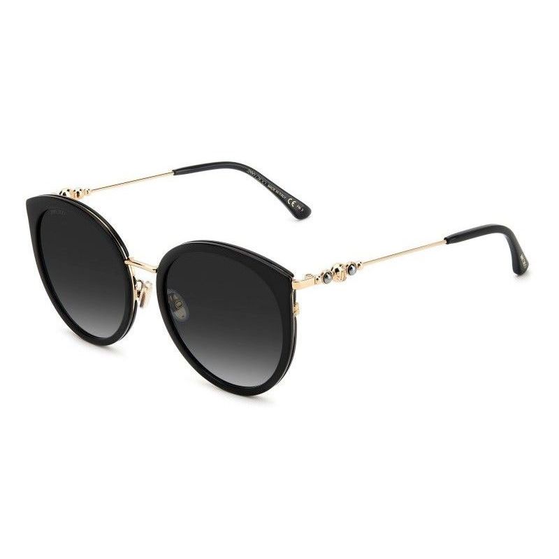 Jimmy Choo SUSSIE/G/SK 807569O Black Sunglasses - Black frame, Grey Gradient lens