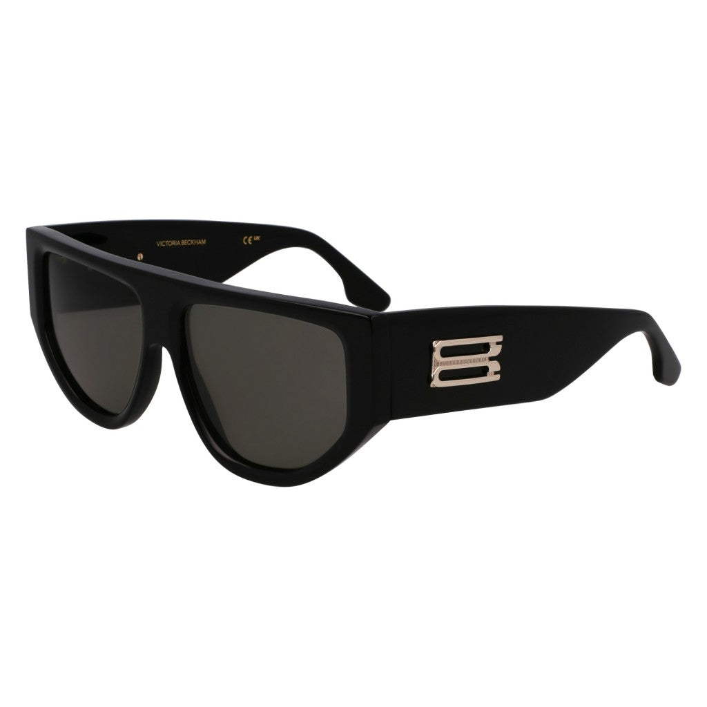Victoria Beckham VB676S (001) Black Sunglasses - Black frame, Grey lens