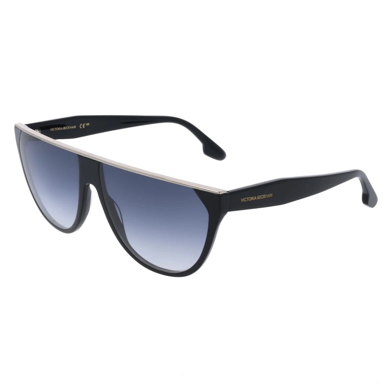 Victoria Beckham VB682S (001) Black Sunglasses - Black frame, Grey lens