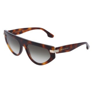 Victoria Beckham VB685S (215) Tortoise Sunglasses - Brown frame, Grey lens