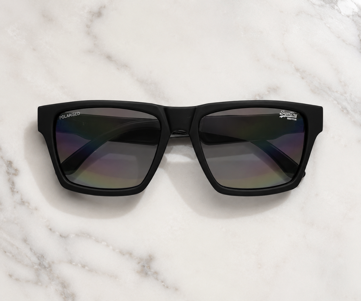 Superdry SDS-DISRUPTIVE-127P Matte Black Sunglasses - Offer