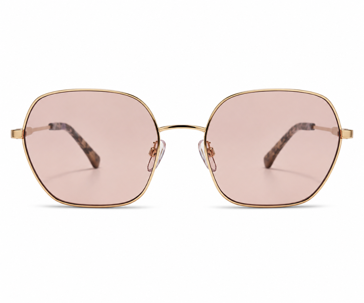 Barbour BA8130 C2 Gold Metal Sunglasses