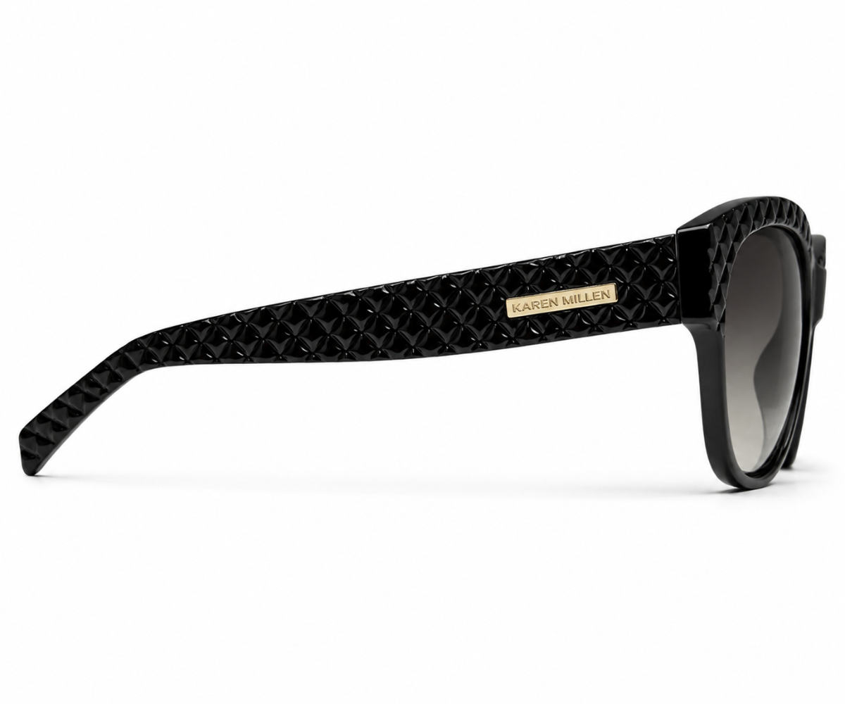 Karen Millen KM5058 001 Black Sunglasses