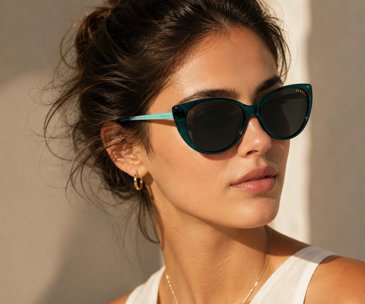 Radley Genna 107 Transparent Green Sunglasses - Offer