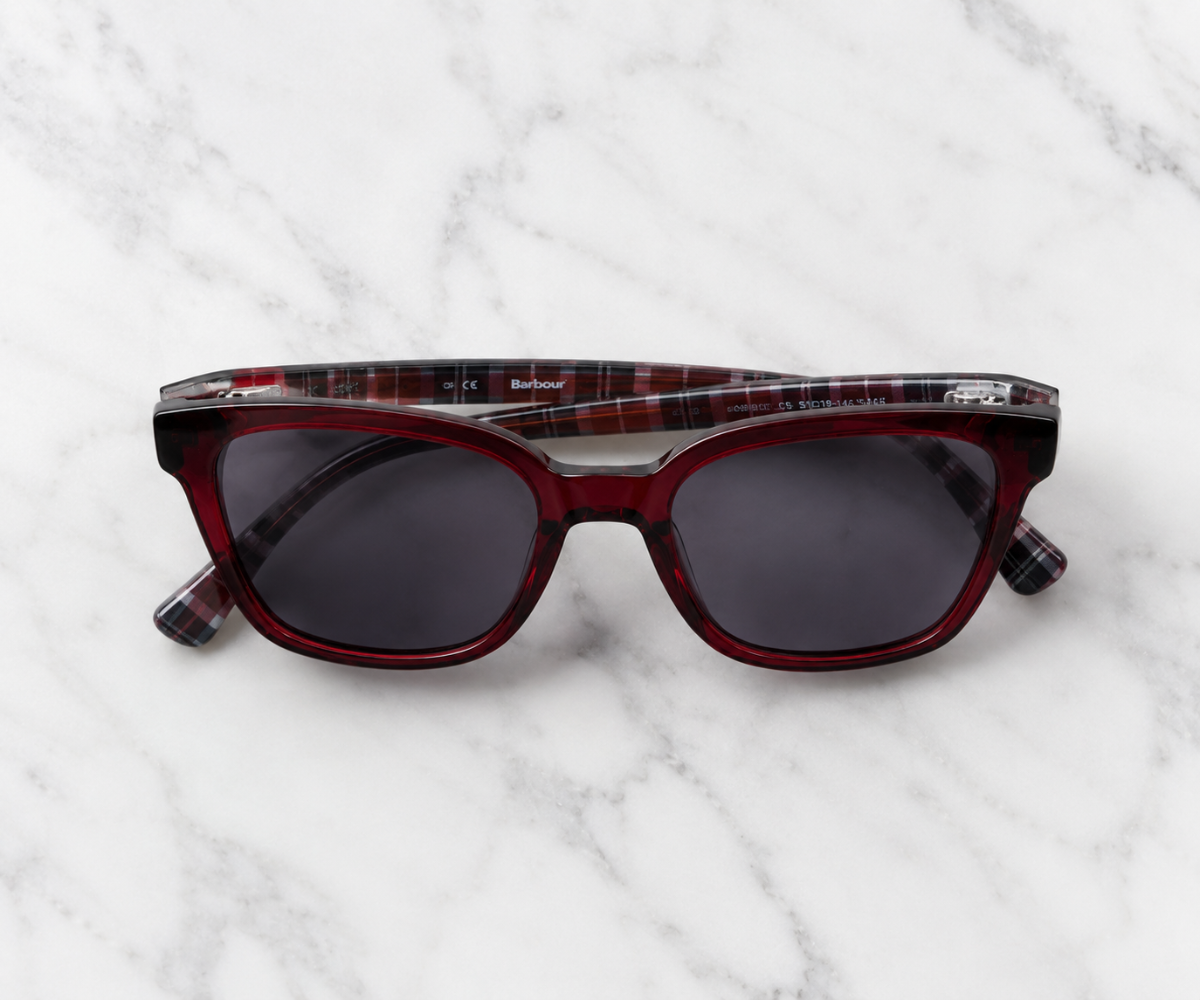 Barbour BA8104 C1 Red Sunglasses