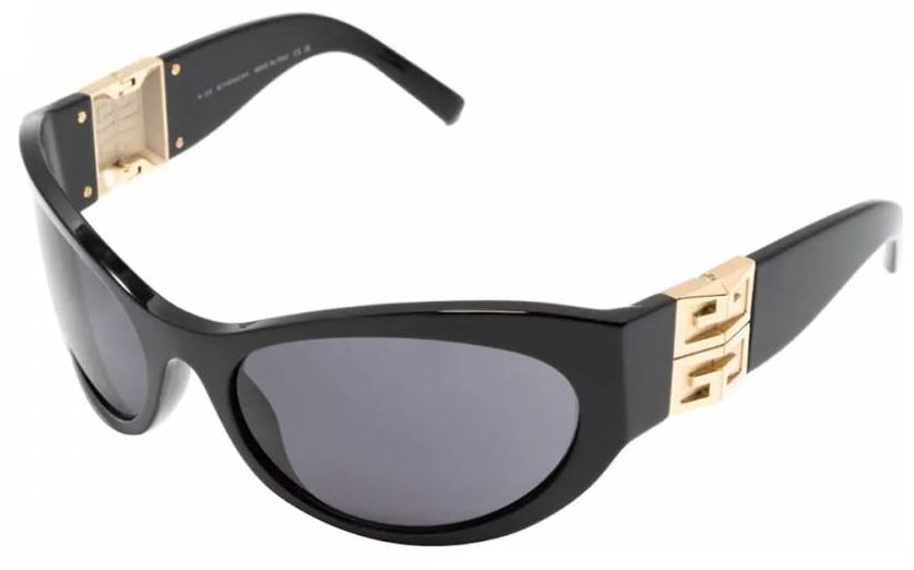 Givenchy GV40073I 6301A Black Sunglasses - Black frame, Grey lens