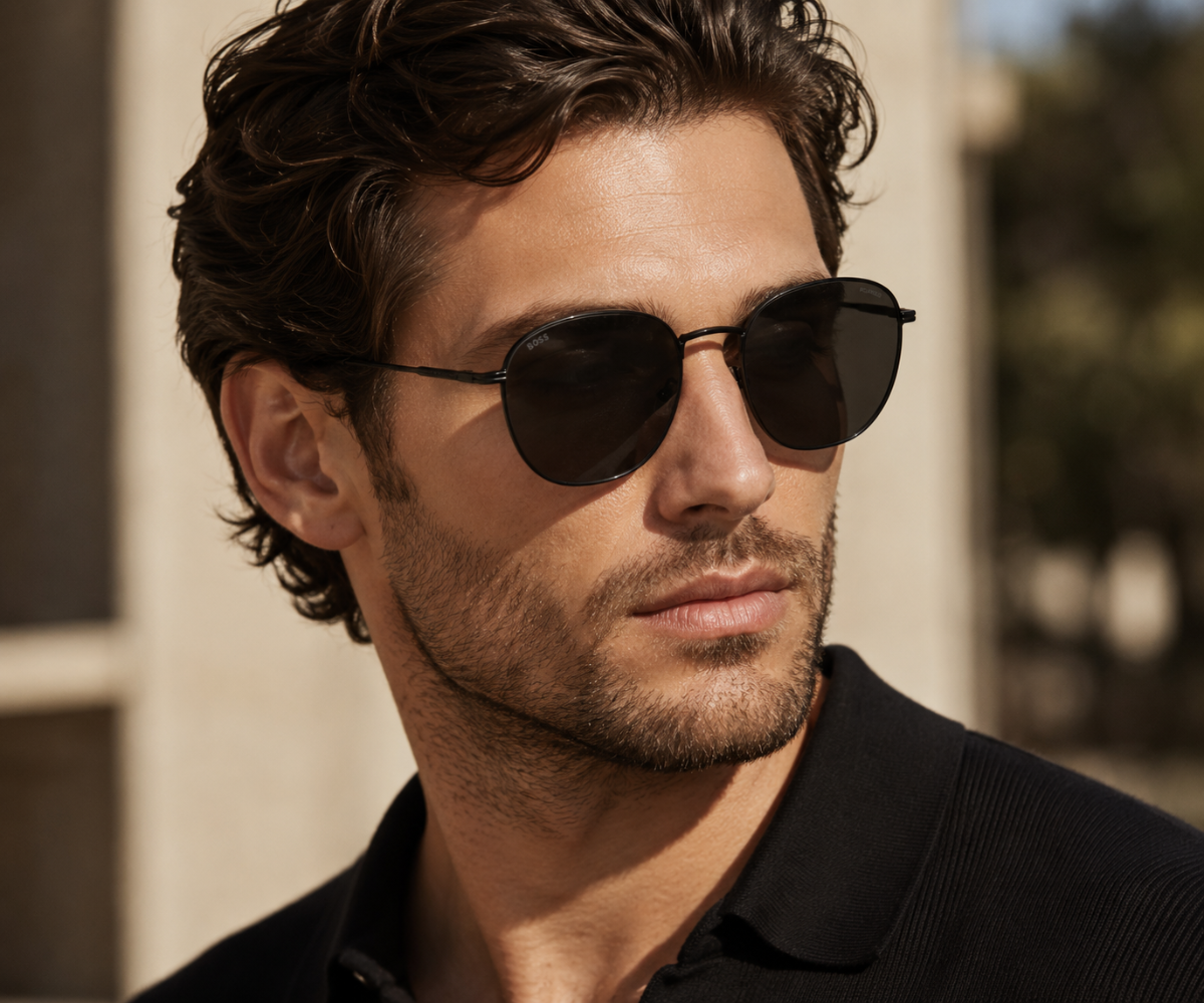 Hugo Boss BOSS 1561/F/SK 003 Black Sunglasses