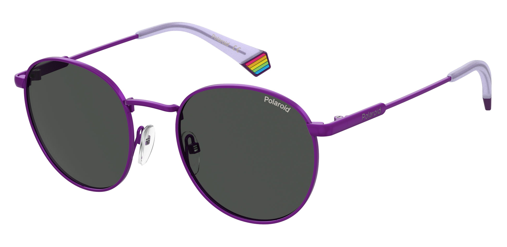 Polaroid PLD 6171/S B3V.M9 Violet Sunglasses - Purple frame, Grey lens