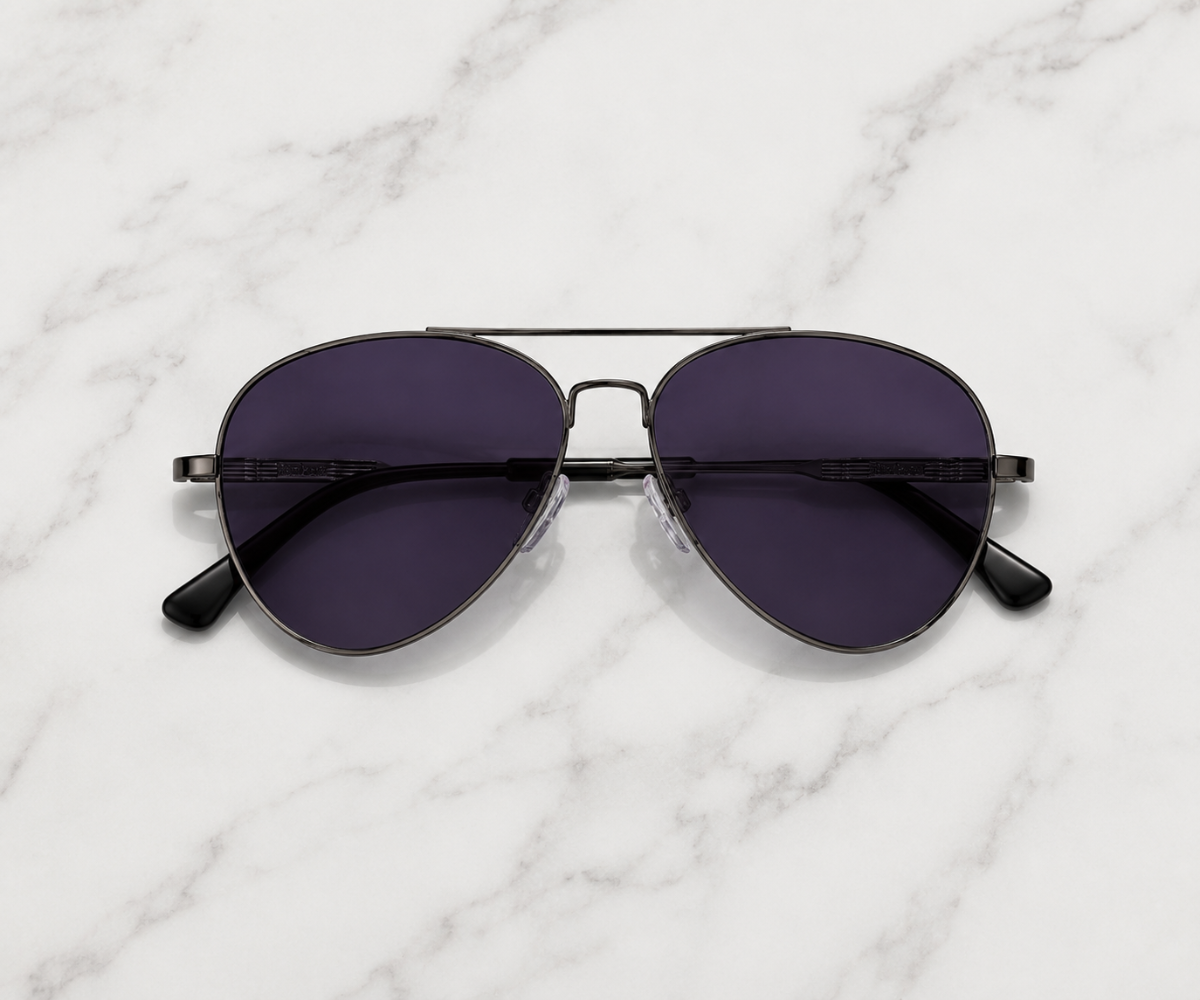 Barbour BA8112 C2 Gun Metal Sunglasses
