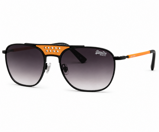 Superdry SDS-TROPHY-004 Black Orange Sunglasses - Offer