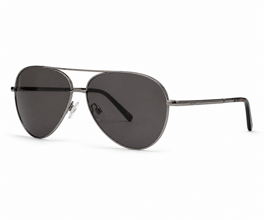 Barbour BA4051 C3 Silver Metal Sunglasses
