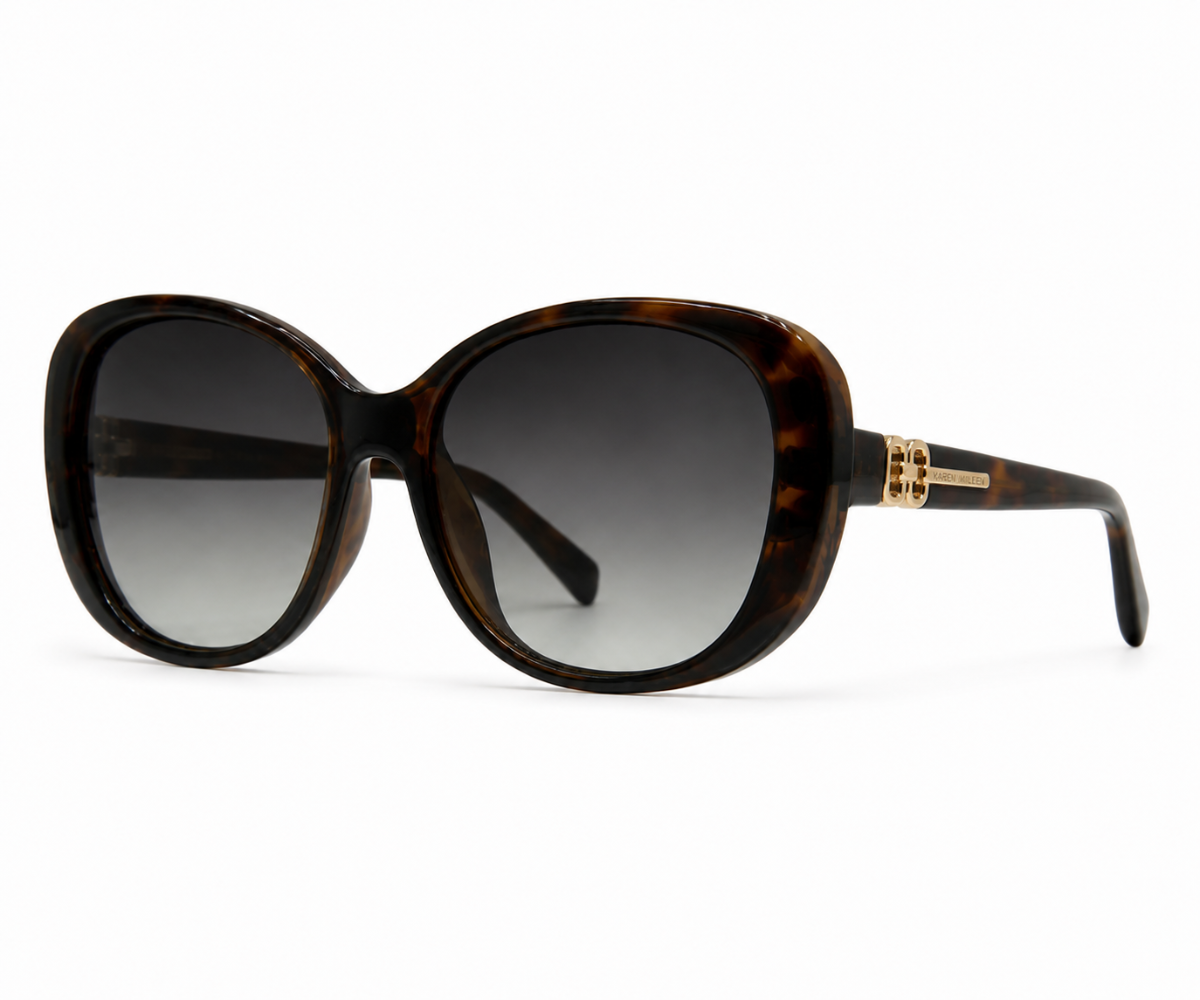 Karen Millen KM5054 100 Dark Tortoise Sunglasses