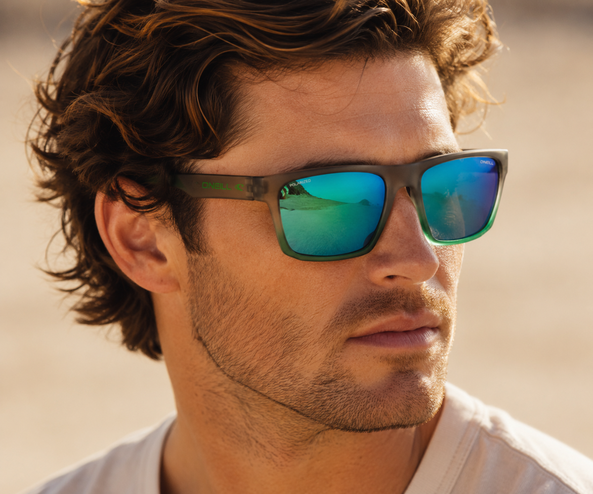 O'Neill 0NS-BEACONS-165P Green, Grey Faded Sunglasses - Offer