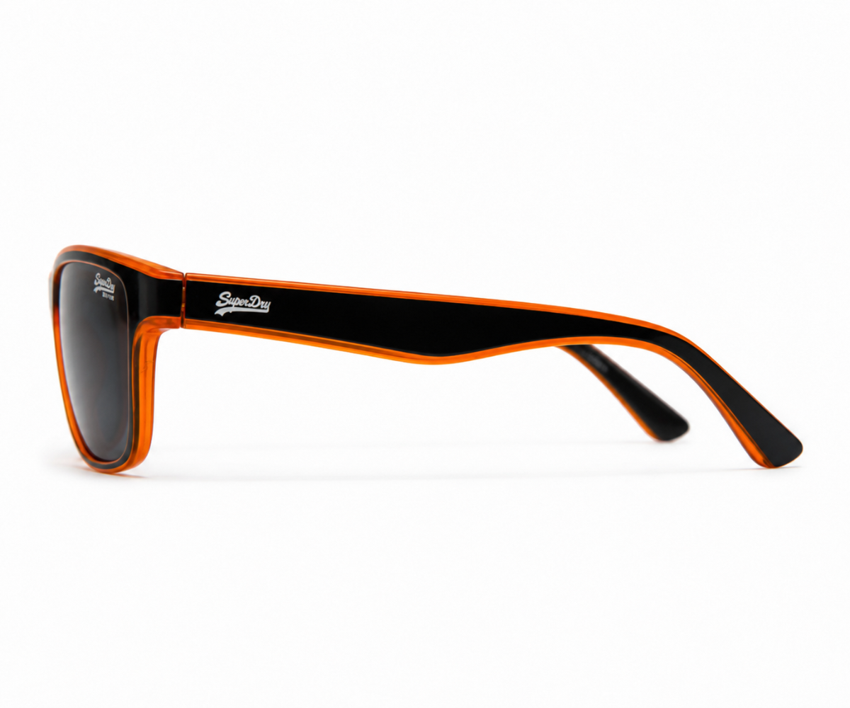 Superdry SDS-ROCKSTEP-104 Black Orange Sunglasses