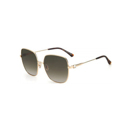 Jimmy Choo KORI/G/SK RHL GOLD Sunglasses - Gold frame, Grey Lens