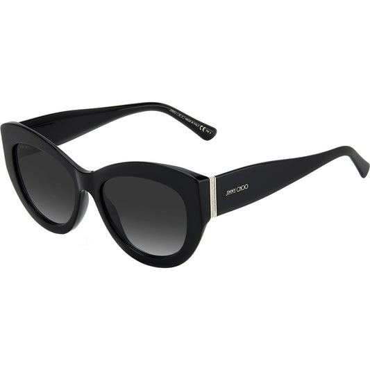 Jimmy Choo XENA/S 8079O Black Sunglasses - Black frame, Grey lens