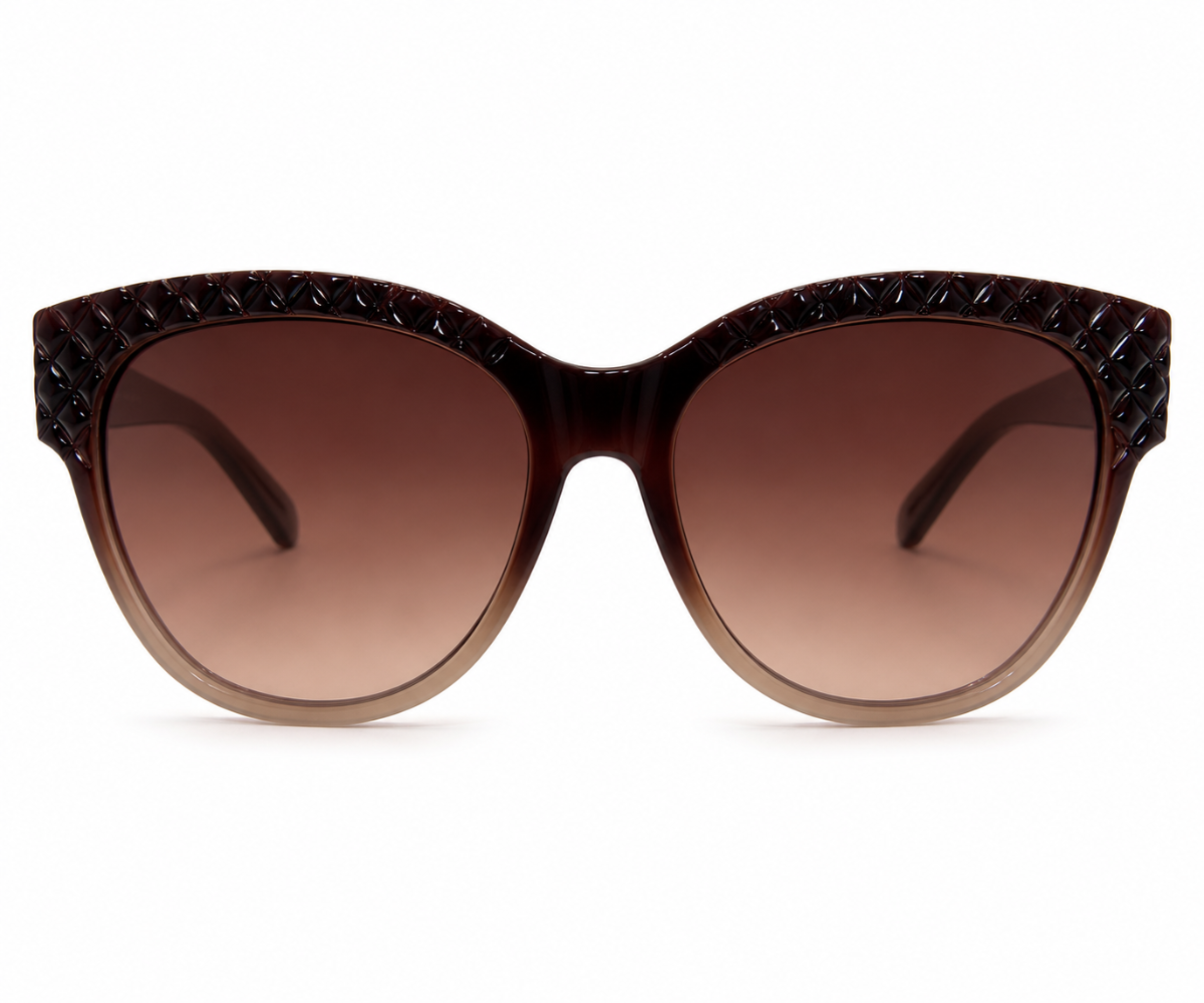 Karen Millen KM5058 182 Brown Sunglasses