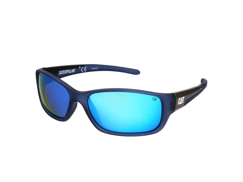 CAT CTS-SENSOR-106P Matte Blue Sunglasses - Blue frame, Blue lens