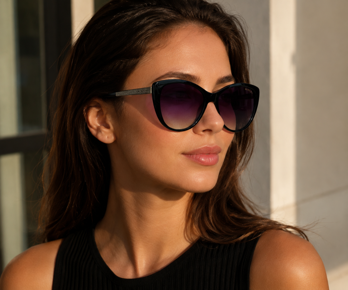 Radley Gwyneth 104 Glossy Black Sunglasses - Offer