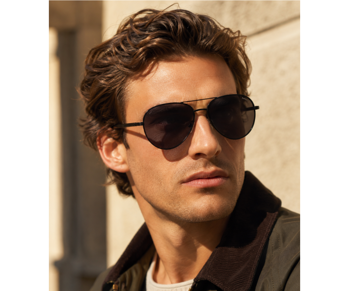 Barbour BAS-3003-004 Black Sunglasses