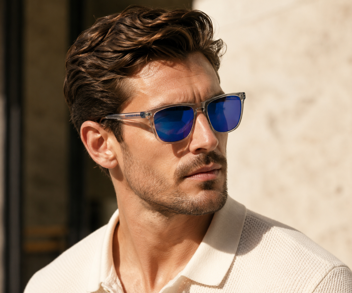 Superdry SDS-SHOCKWAVE-153 Transparent Sunglasses